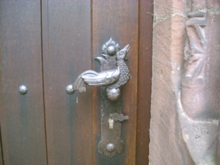 Türklinke der Kirche Saint Jean