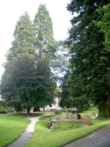 Im Jardin Public von Guéret