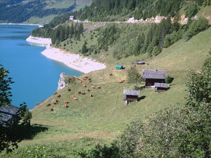 Lac de Roselend 5