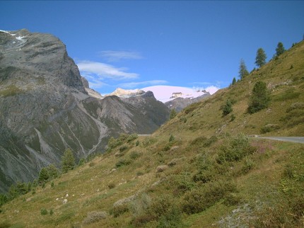 Auffahrt Col de l´ Iseran 1