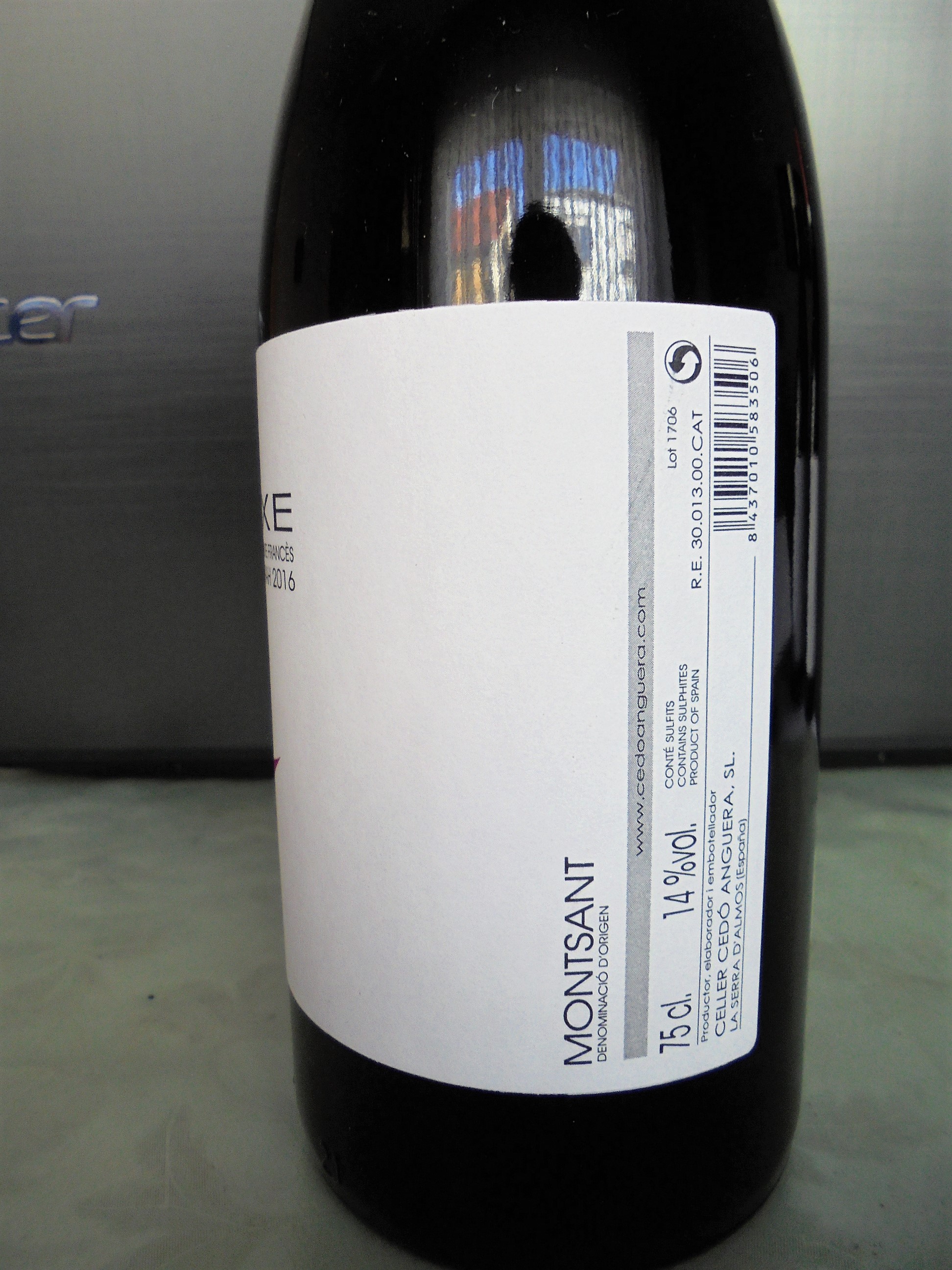 Anexe Syrah 2016 2